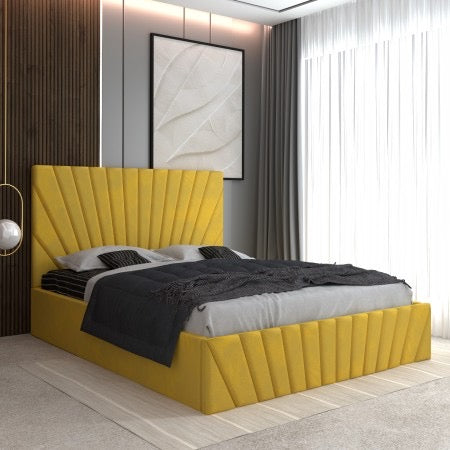 Pat Tapitat Astra Galben Catifea Premium
