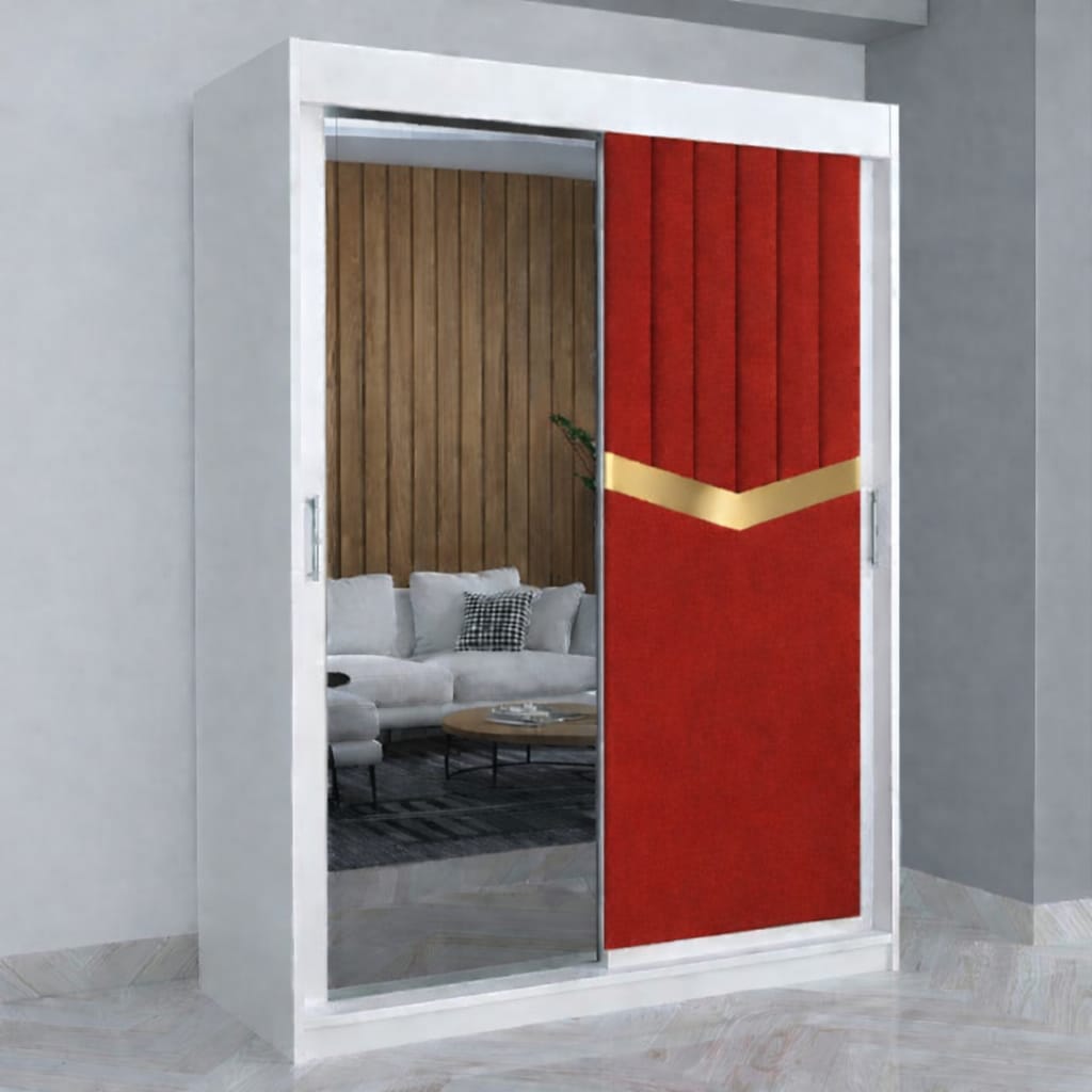Dressing Tapitat Valentino Rosu Cu Oglinda