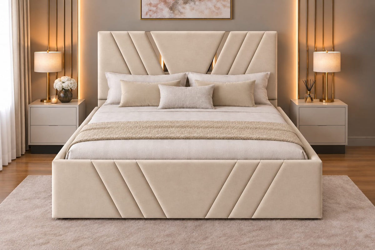 Pat Tapitat Monaco Crem Catifea Premium
