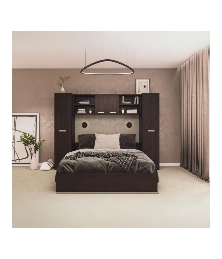 Dormitor Iulia, 4 Piese, Culoare Wenge