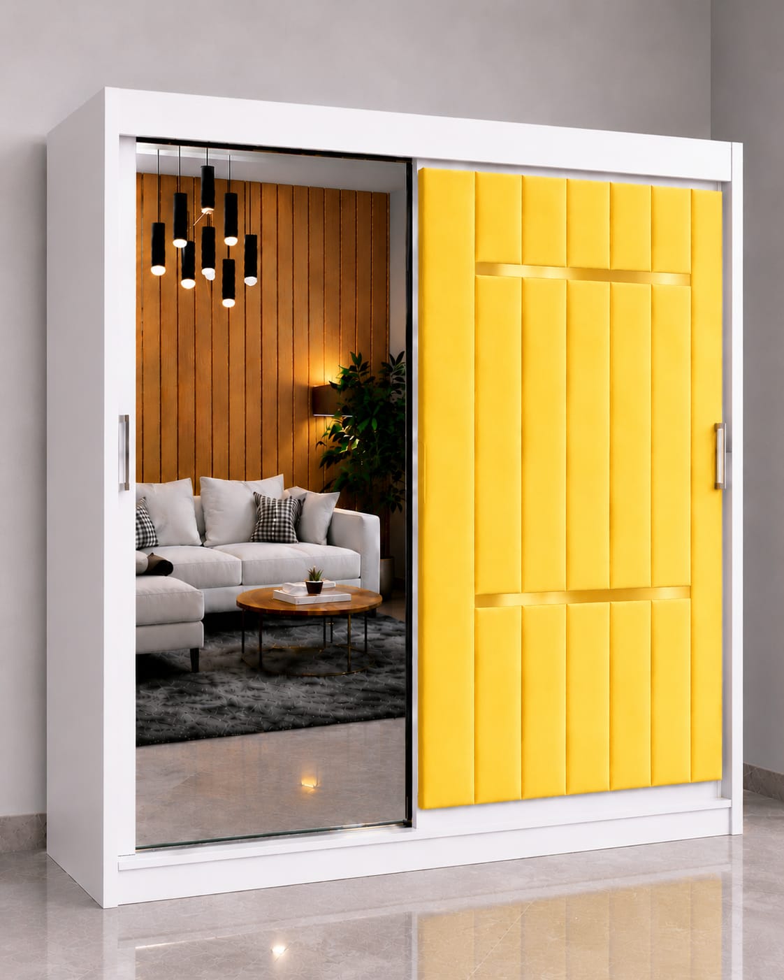 Dressing Tapițat Velvet Galben 200