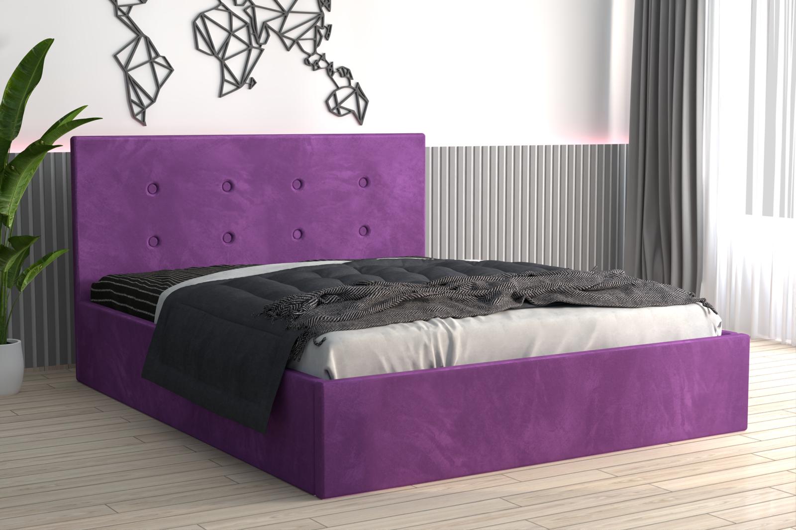 Pat Tapitat Aris Mov Catifea Premium