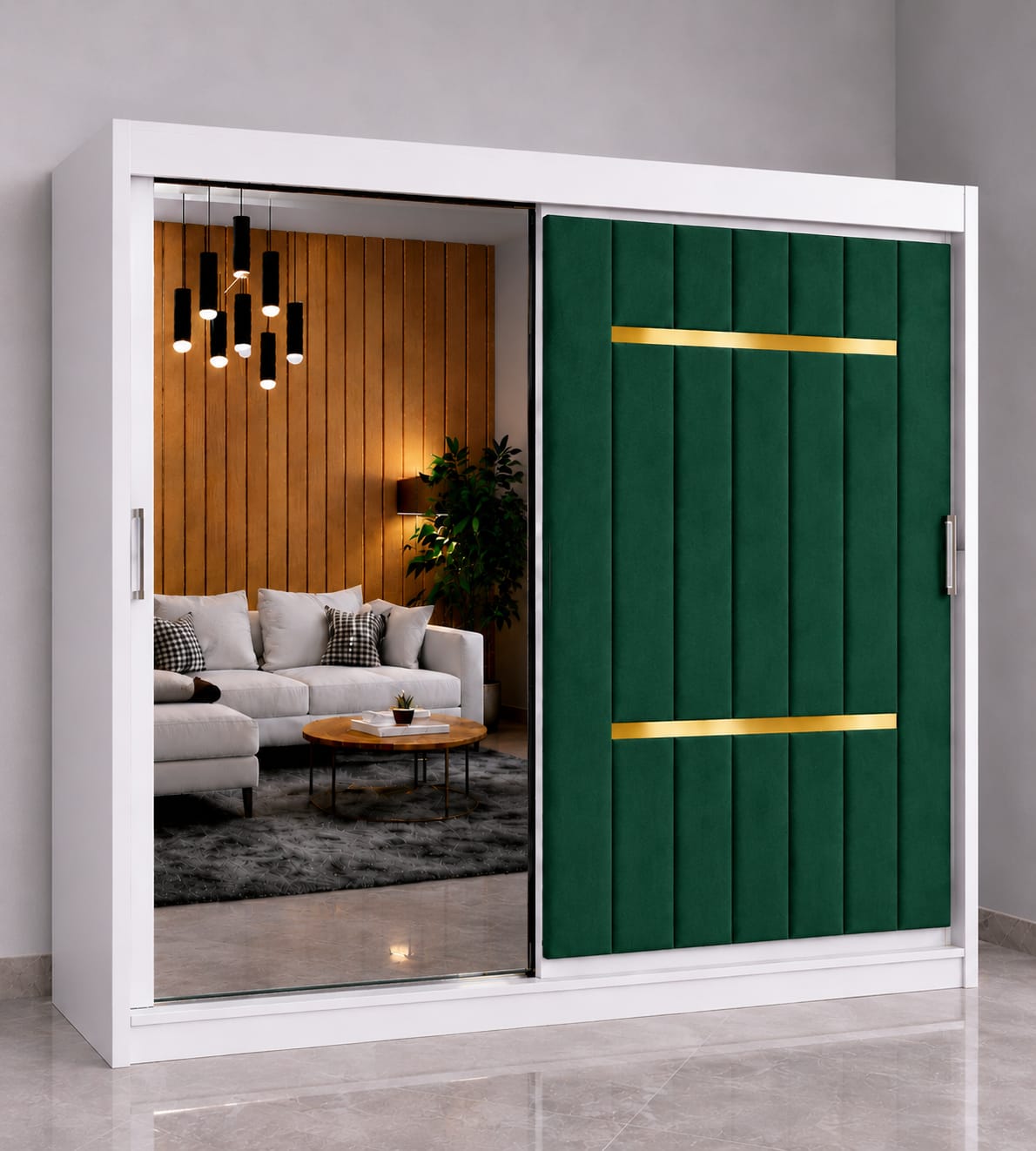 Dressing Tapițat Velvet Verde 200